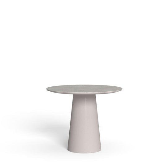 Dolcevita Alu - Dining Table D90 White
