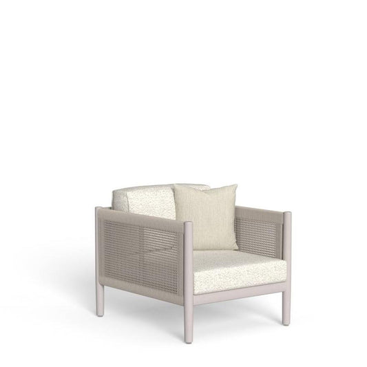 Dolcevita Alu - Living Armchair White