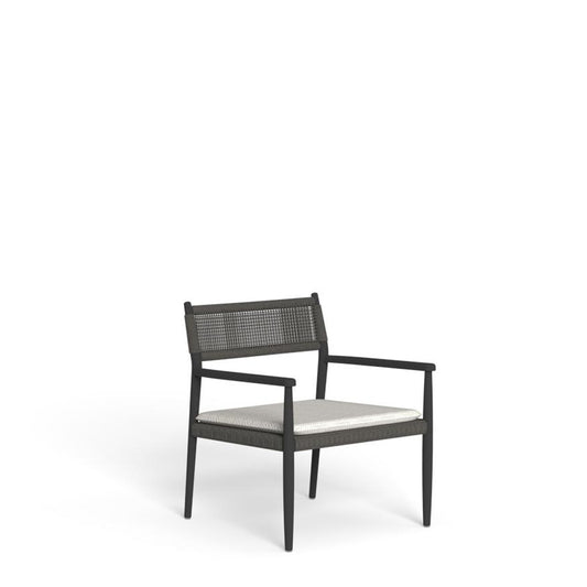 Dolcevita Alu - Lounge Armchair Graphite