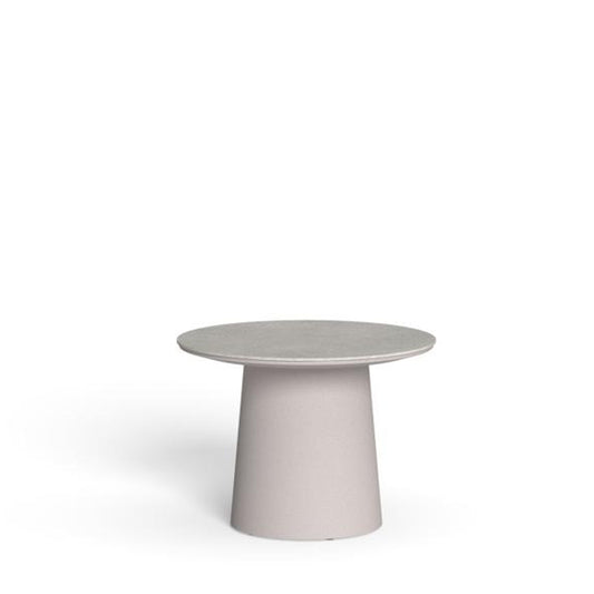 Dolcevita Alu - Side Table 23" White