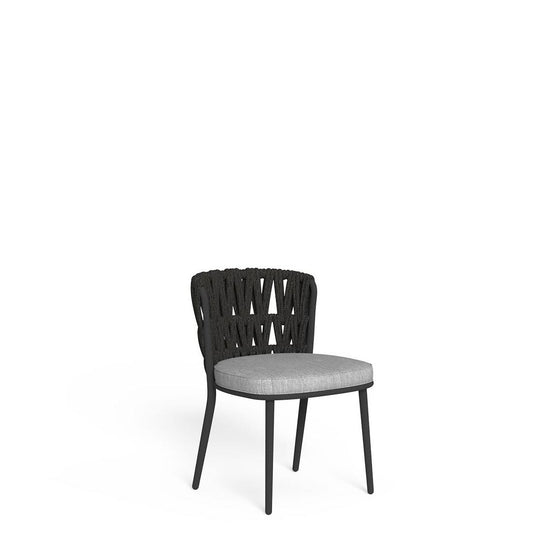 Swipe - Armless Dining Armchair Graphite