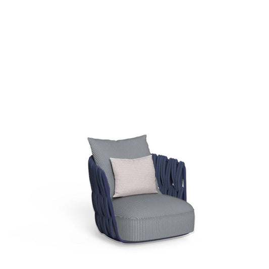 Swipe - Swivel Armchair Blue
