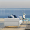 Cleosoft Alu - Living Armchair White