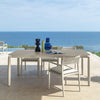 Dolcevita Alu - Extending Dining Table White