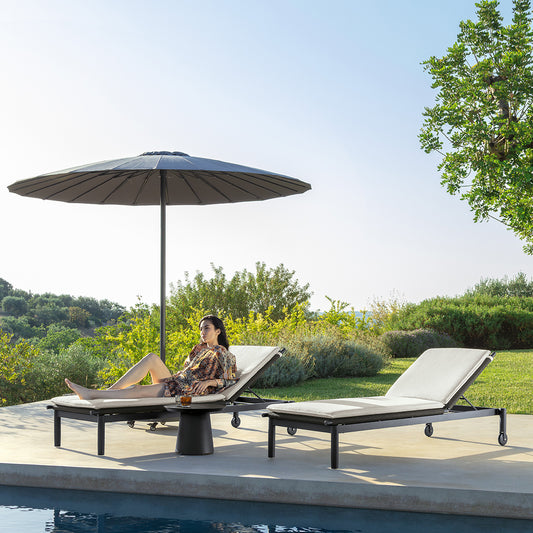 Dolcevita Alu - Sunbed Graphite