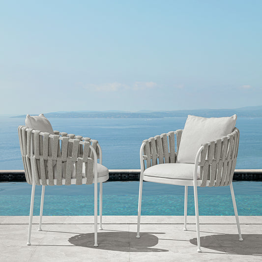 Frame - Dining Armchair White