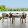 Frame - Swivel Dining Armchair Red