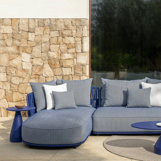 Swipe - Sofa Chaise Lounge Sx Blue