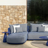 Swipe - Sofa Chaise Lounge Sx Blue