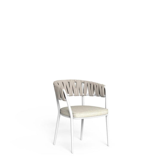 Swipe  - Dining Armchair White