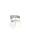Swipe  - Dining Armchair White