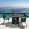 Swipe - Dining Table D150 Graphite