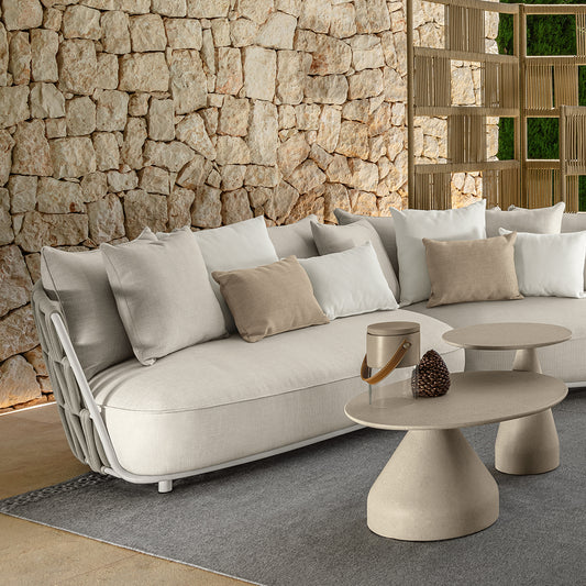 Swipe - Sofa Dx White
